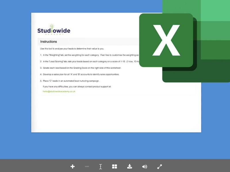 Lead Scoring Tool